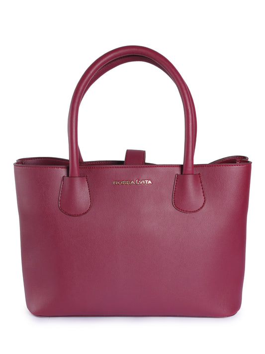 Noa Major Large Tote Bag Sangria Red