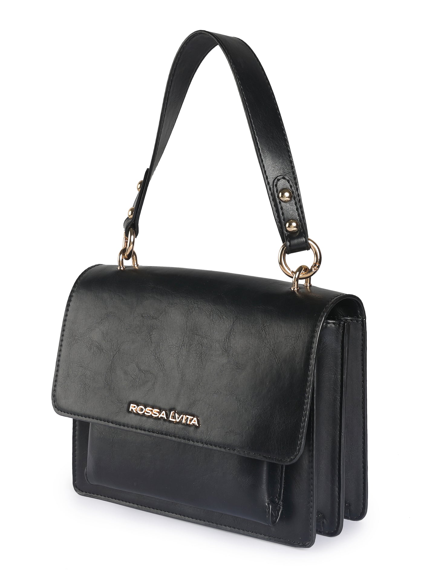 Madeline Shoulder Bag Charcoal Black