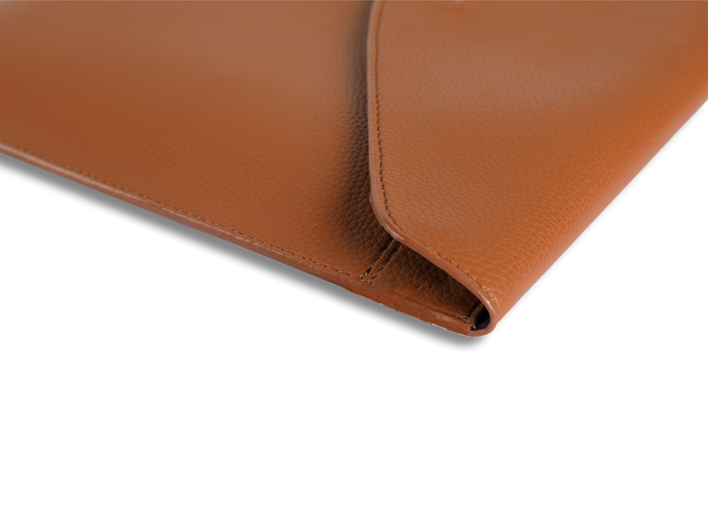 Leather Laptop Sleeve : Tawny Brown