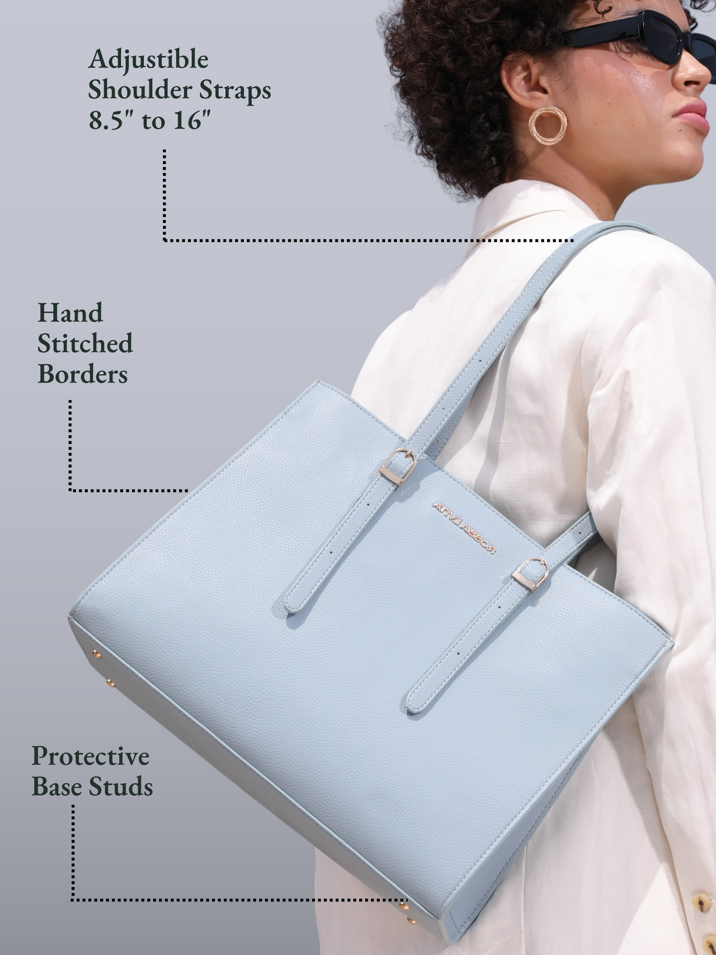 Eowyn Laptop Bag Carolina Blue