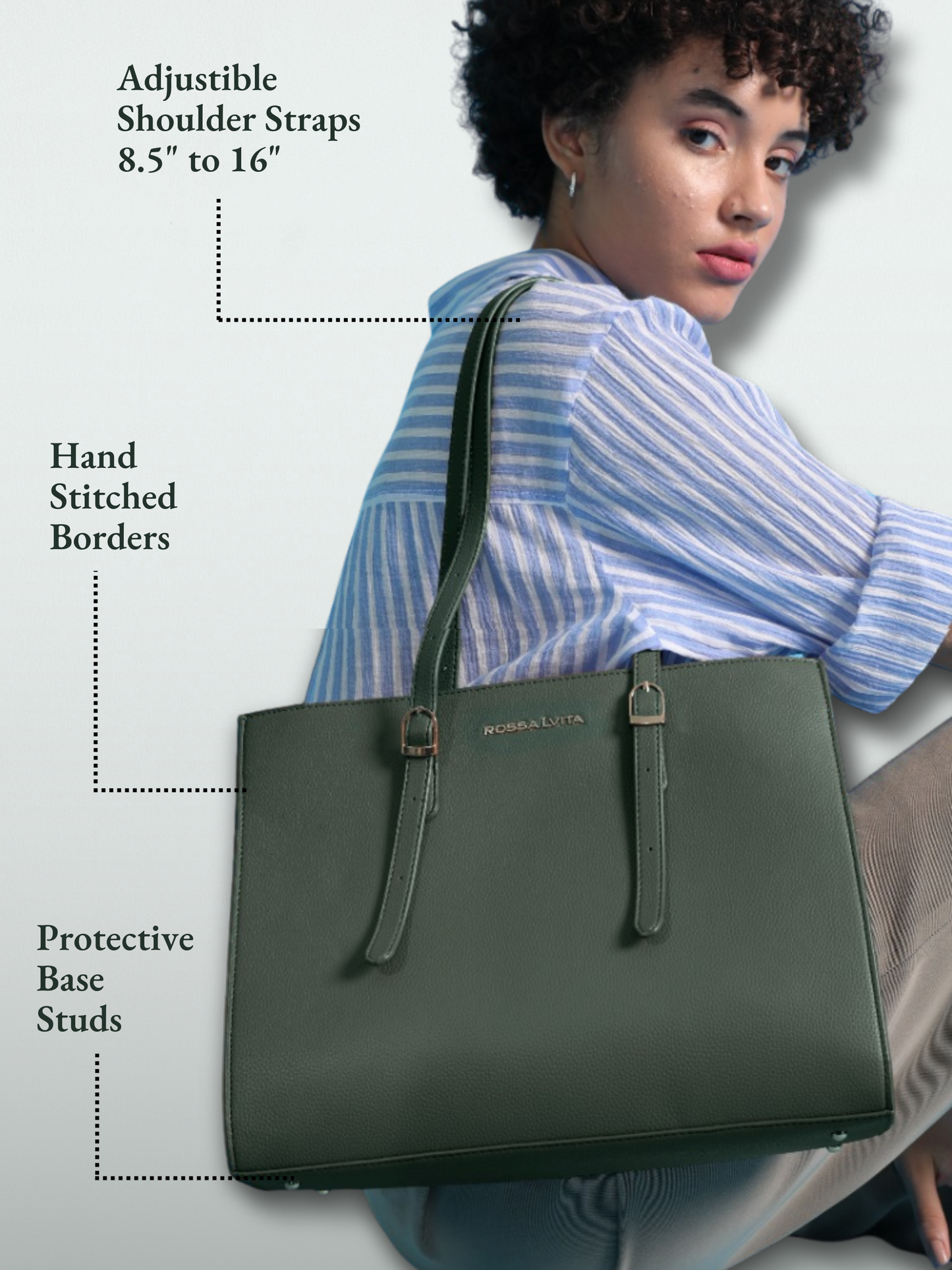 Eowyn Laptop Bag Fern Green