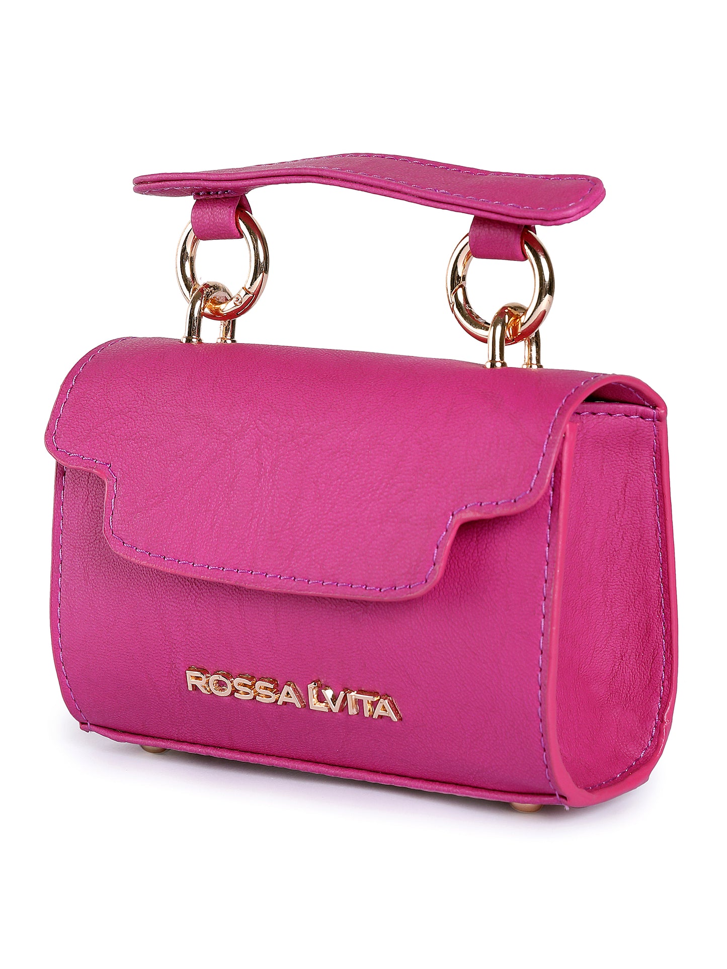 Micro Baguette Bag Fuchsia Pink