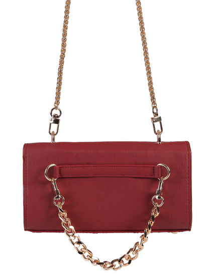 Mini Baguette Bag Runway Red