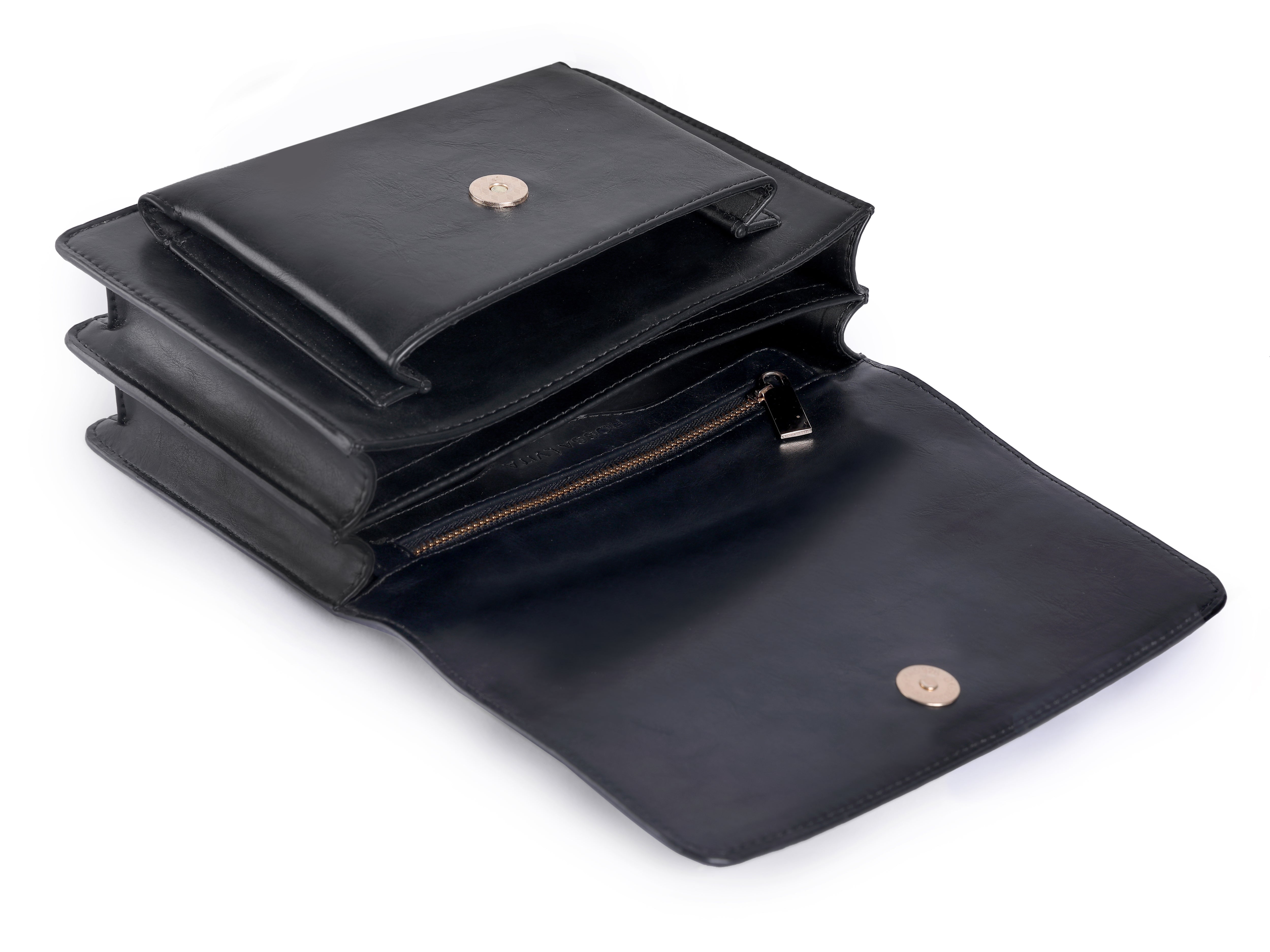 Madeline Shoulder Bag Charcoal Black