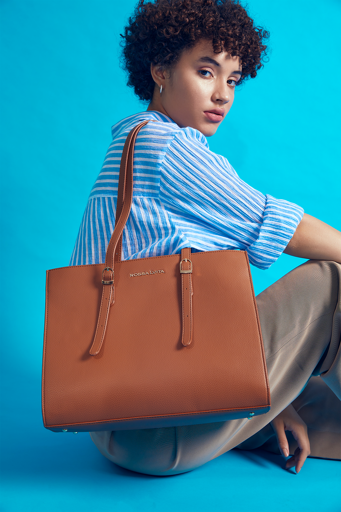 Eowyn Laptop Bag Tawny Brown