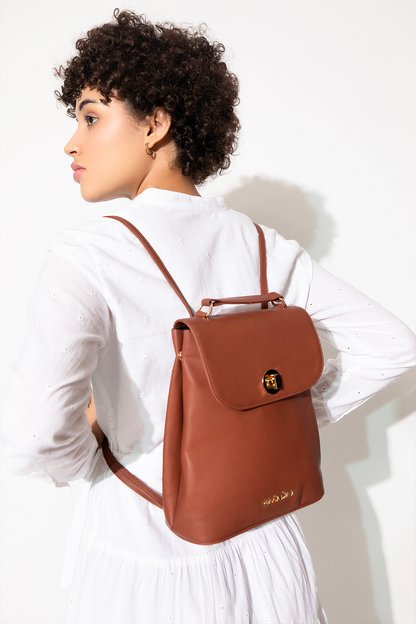 Savannah Mini Backpack Clay Brown