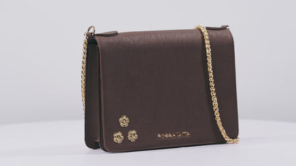 Mya Shoulder Bag Deep Brown