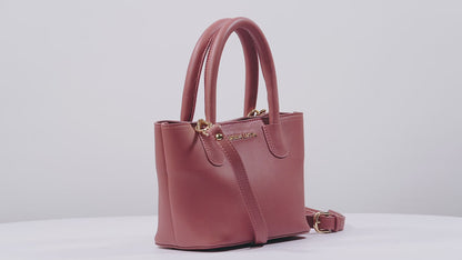 Noa Minor Small Tote Bag Hibiscus Pink