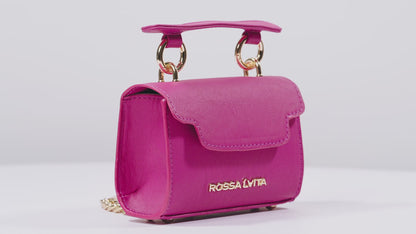 Micro Baguette Bag Fuchsia Pink